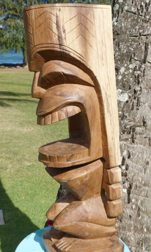 WoodenKu Monkeypod Tiki